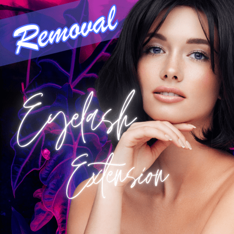 Eyelash Extensions Removal