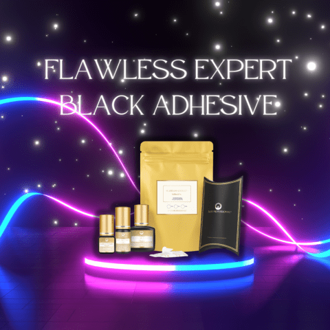 Flawless Expert Black Adhesive